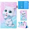WINSKY Custodia per Samsung Galaxy Tab A 10.1 2016 SM-T580 / SM-T585, Galaxy Tab A6 PU Leather Folio Case, Portafoglio con Silicone Interno Case e Porta Carte（Auto Wake/Sleep）