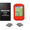 Chooee 4D Custodia in Silicone Per compatibile con Garmin Edge 830 Cover Protettiva in Silicone Nera/Rossa/Arancione/Blu con Protezione per lo Schermo.Rossa