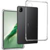 REY Cover in Gel TPU Anti-Shock per Honor Magic Pad 2 12,3, Morbido Silicone Custodie Protettivo Case, Anti-Scratch, Protettiva Sottile Back Cover