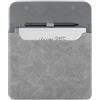 YoungMe Custodia in pelle scamosciata per tablet da 10,3 Remarkable 2 Paper (edizione 2020), custodia protettiva portatile idrorepellente con passante per penna e chiusura magnetica (grigio)
