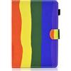 SiriPinfan 10 inch Tablet Custodia - Custodia universale in pelle Custodia Folio Cover Compatible with Fire HD 10, Compatible with Galaxy Tab E 9.6 / Tab A 10.1