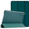 ProCase Custodia per iPad Pro 9.7 Pollici, Smart Cover Ultra Sottile Leggero, Auto Sleep/Wake, Supporto con Retro Semi-Trasparente Copertura per iPad Pro 9.7 2016 (A1673 A1674 A1675) -Smeraldo