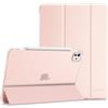 ProCase Cover iPad Pro 11 Pollici M5 2025/M4 2024 5 Generazione | Custodia iPad Pro 11(A2836 A2837 A3006), Ultra Sottile Leggero Cover con Auto Svegliati/Sonno -Rosa chiaro