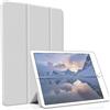 Figair ir Custodia per iPad Air 3a generazione/iPad Pro 10,5 pollici, grigio | Custodia smart ultra sottile e leggera con retro in morbido TPU, funzione di accensione/spegnimento automatico