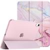 EasyAcc Custodia Cover Compatibile con iPad 11a Generazione (A16) 11 2025 | iPad 10a Generazione 10.9 (2022) (A2757/A2777), Cover Posteriore Opaca Ultra Sottile Traslucida, Rosa Ombré