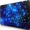 SIDORENKO Tappetino per Mouse da Gioco | Gaming PC Mouse Pad | 240x200x2mm | Special Surface Improves Speed And Precision | Gomma Antiscivolo Superficie | Blu