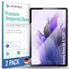 smartect Vetro Temperato 2 Pezzi per Samsung Galaxy Tab S8 Plus / S7 FE | S7 Plus 2020 Schermo Protettivo HD Anti Graffio, Pellicola Protettiva Senza Bolle, Durezza 9H, Ultra Resistente