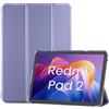 ProCase Cover Xiaomi Redmi Pad 2 11 Pollici 2026 | Custodia per Redmi Pad 14 con Auto Sleep/Wake Protettiva Smart Cover -Viola Chiara