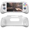 Hesupy Custodia per Retroid Pocket 5, impugnatura ergonomica modificata per gamepad, impugnatura morbida per migliorare la sensazione della mano, supporto protettivo in TPU (bianco)