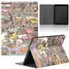 Stradvnaly Tablet Cover per Lenovo Tab M10 HD 10,1 2nd Gen TB-X306X, Moda Cartoon Cat Pusheen Cute Motivo Design con Funzione Pelle PU Holder Flip con Regolabile Tablet Protezione Antiurto Case,Gatto