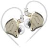 Yinyoo Monitor intrauricolari KZ ZSN Pro 2, auricolari cablati KZ con driver ibridi 1ba 1dd, auricolari in-ear per musicisti ad alta fedeltà con cavo antigroviglio per giochi