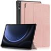 Yiernuo Custodia per Samsung Galaxy Tab S9 FE+/Tab S9 FE Plus/Tab S9 Plus 12,4 Pollici SM-X610/X616 X810/X816B/X818U Tablet,Ultra Sottile Cover con Funzione Supporto e Auto Sveglia/Sonno,Oro rosa