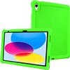 TECHGEAR Custodia Protettiva Progettata per iPad 10 Generazione 2022 10,9, Cover Antiscivolo in Silicone Morbido e Resistente agli urti Con Pellicola Protettiva, Cover iPad 10 Idiale per bambini