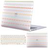 FFBOFFC Custodia per MacBook Pro 13'' A1502 & A1425, Cuori boho scarabocchiati | 2015-2012, Case Rigido Leggero e Sottile con Copertina per Tastiera, Resistente ai Graffi, Pacchetto di Accessori 2-in-1
