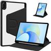Generico DayQiQiPu Custodia Protettiva per Huawei MatePad SE 11 Pollici 2024 Pelle PU Rotazione a 360° Stand Slim Cover con Supporto per Matita Auto Sveglia/Sonno,Nero