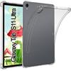 SUEEWE TPU Custodia Cover per Samsung Galaxy Tab S11 Ultra 2025, con Angoli Rinforzati, Antiurto, Anti-Graffio, Flessibile in Silicone, Transparente