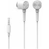 HP DHH-1111 Auricolari In-Ear con Regolazione Volume e Microfono - Bianco