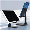 Generic 1 supporto regolabile per telefono, supporto universale da scrivania per tutti gli smartphone, dock multi-angolo per telefono cellulare per ufficio e uso domestico (nero)