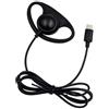 Ldbuejiaja Mono auricolare laterale del singolo lato del mono auricolare di USB C con cavo singolo auricolare laterale