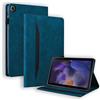 Auslbin Custodia per Samsung Galaxy Tab A8 2021 10.5 Pollice SM-X205/X200 Pelle PU Cover Tablet Case con Supporto Funzione(Blu)