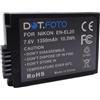 Dot.Foto EN-EL25 Premium Alta Capacità 7.6v / 1350mAh Batteria Ricaricabile per Nikon Z30, Z50, Z50 II, Zfc
