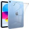 Oprimio Custodia trasparente per iPad (A16) 11a/10a generazione (2025/2022), trasparente, leggera, sottile e flessibile, in TPU, morbida e resistente ai graffi