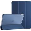 ProCase Cover iPad 9/8/7 Gen, Custodia iPad 10,2 Pollici 2021/2020/2019 | [A2602 A2603 A2604 A2605 A2270 A2428 A2429 A2430 A2197 A2198 A2200] Cover con Auto Svegliati/Sonno -Blu Scuro