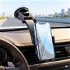 Generic Supporto per telefono da auto, 2 in 1, supporto per cruscotto e bocchetta di ventilazione, per auto, forte ventosa, braccio telescopico regolabile, antivibrazione, supporto per auto per iPhone 16, 15