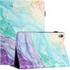 LSPCASA Protettiva Case Per iPad (2022) / iPad 10th Gen PU+TPU Materiale Cover iPad 10 Generazione Con Slot Per Carte Custodia iPad 10 Generazione pittura ad olio
