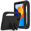 QJONSIU Cover Compatible con Xiaomi Redmi Pad SE 8.7 4G, Antiurto Bambini Cover con Maniglia, Antigraffio Protettiva PC, Funzione Stand-Nero rosa