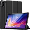 TiMOVO Cover per Xiaomi Redmi Pad 2 11 Pollici 2025, Nero | Sottile e Leggero, Guscio Posteriore Rigido, Auto Sveglia/Sonno