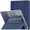 INFILAND Custodia per Lenovo Idea Tab 11 2025/Moto Pad 2026,Cover Smart Protettiva Trasparente con Supporto,Ultra Sottile,per Lenovo Idea Tab 11 Pollici TB336ZU/336FU [Auto Wake/Sleep] (Blu)
