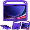 Nikaque Custodia per bambini per Samsung Galaxy Tab S8 da 11 pollici 2022 (SM-X700/X706), in schiuma EVA, leggera, antiurto, resistente, copertura per tablet con maniglia e supporto, per bambini, viola