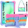 KATUMO Bambini Silicone Cover per Samsung Galaxy Tab A11 8,7 Pollici 2025/Galaxy Tab A9 8,7 Pollici 2023 Custodia Protettiva Antiurto con Cordino e Penna Stilo Cover Case Morbida per Tablet A9 8,7''