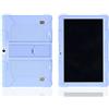 Hikaka Custodia Universale in Silicone Antiurto per Tablet PC Android da 10,1 Pollici, Custodia Protettiva Resistente agli Urti per Tutto Il Corpo (Purple)