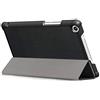 Kepuch Custer Cover per Huawei MediaPad M5 Lite 8/Honor T5 8,PU-Pelle Case Custodia per Huawei MediaPad M5 Lite 8/Honor T5 8 - Nero