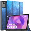 TiMOVO Cover per Lenovo Idea Tab 11 Pollici 2025, Cielo Stellato Blu | Compatibile con TB-336ZU/336FU, Supporto per Pen, TPU Morbido, Attivazione/Sospensione Automatica
