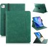 Yiernuo Custodia Compatibile con iPad Air 11 Pollici M2, iPad Air 6/5/4th Generation,iPad 10 10.9 Pollici Custodia Protettiva Girevole a 360° Supporto per iPad Pro 11 Pollici 4th/3rd/2nd/1st,Verde