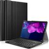 KARYLAX - Custodia protettiva sottile (nero) + tastiera Bluetooth per Lenovo Tab P11 / Tab P11 Plus 11 2021 (TB-J606F/J606L/J607)