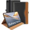 ARVOK Cover Custodia per Samsung Galaxy Tab A9+/ A9 Plus 11 Zoll 2023 SM-X210/ X215/ X216/ X218 con Auto Svegliati/Sonno, Custodia Folio Business in Pelle Premium, Nero