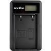 Norifon EN-EL5 LCD USB Caricatore per Nikon Coolpix 3700, 4200, 5200 | Compatibile con Nikon Coolpix 5900, 7900, P100, P3, P4, P500, P5000, P510, P5100, P520, P6000, P80, P90, S10
