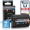 PATONA USB-C Platinum Batteria per Panasonic DMW-BLK22 BLK22E 2600mAh | Batteria di ricambio per Lumix DC S9 S5 S5II S5K G9 G9II GH5 GH5II GH5S GH6 GH7- si ricarica direttamente