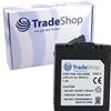 Trade-Shop Batteria agli ioni di litio, per fotocamera Panasonic Lumix DDMC-FZ28 DMC-FZ35 DMC-FZ38 DMC-FZ-28 DMC-FZ-35 DMC-FZ-38 Leica V-Lux 1 V-Lux1 VLux I 1 sostituisce Panasonic DMW-BMA7 CGA-S006 CGR-S006