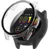 BBZ Forerunner 165 Cover,9H Hardness 360 °All-round Protective Custodia a copertura completa con pellicola protettiva Compatibile con Garmin Forerunner 165 Music