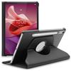 ebestStar - Cover per Lenovo Tab P12 (2023), Custodia Protezione Rotazione 360, Pelle PU, Nero