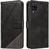 XINNI Cover per Samsung Galaxy A12 Custodia | Cellulare Libro Antiurto Flip Pelle PU/TPU