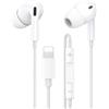 Carphone Warehouse Cuffie Cablate per iPhone,[Certificate MFI] Auricolari In-Ear con Cavo | Hi-Fi Stereo Auricolari con Microfono e Controllo del Volume,Compatibili con iPhone 14/14 Pro/13/12/11/XR/XS/X/8/7/SE