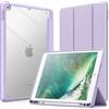 JETech Custodia per iPad 6ª/5ª Gen 9,7 (2018/2017), Viola Chiaro | Cover per 9,7 2018/2017, Retro Trasparente Cristallino, Porta Pencil, Protezione Antiurto Sottile, Supporto Tri-Pieghevole