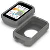 GIOPUEY Cover Compatibile con Garmin Edge 850/550, Cilicone Custodia, Ultrasottile Case Cover, Antiurto, Resistente ai Graffi - Grigio