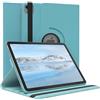EAZY CASE - Custodia per Apple iPad Air 11 M3 (2025) tablet Cover protettiva Smart Cover Supporto rotante Astuccio pieghevole 360° girevole con funzione stand Similpelle Blu